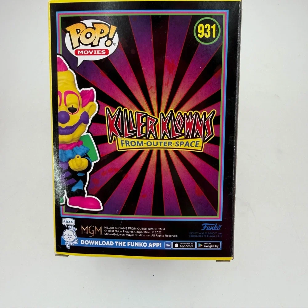 Funko Pop! Killer Klowns From Outer Space Jumbo Vinyl Figure Limited Edition